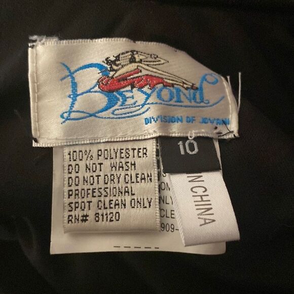 Beyond Division of Jovani Black Dress - Picture 6 of 13